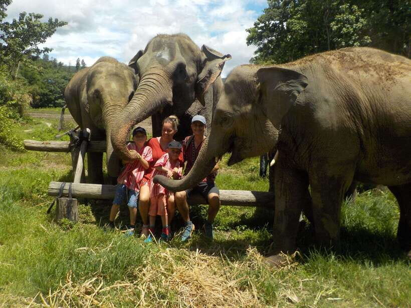 Chiang Mai: Elephant Sanctuary Local Hill Tribe Caretakers - A Closer Look at the Experience