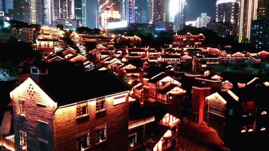 Chongqing: Illuminated Night Tour with Cruise or Hot Pot - An In-depth Look at the Chongqing Night Experience