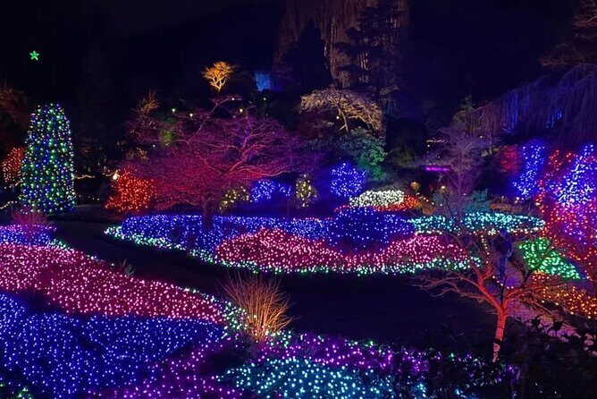 Christmas Lights Tour Butchart Gardens & City Tour in Victoria BC - A Close Look at the Victoria Christmas Lights Tour