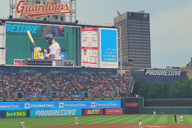 Cleveland Guardians Baseball Game Ticket at Progressive Field - Who Will Love This Experience?