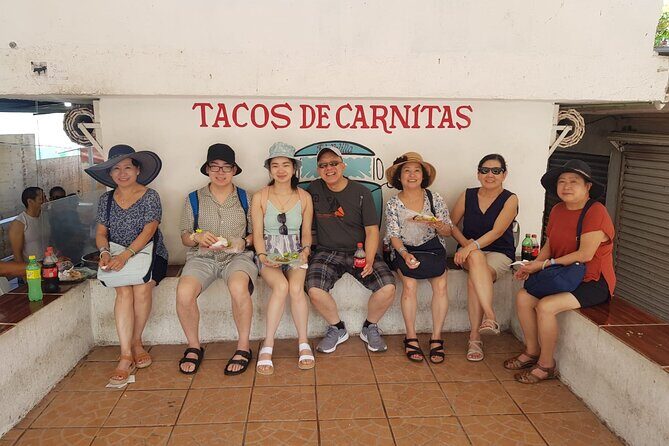 crazy walking food tour Inlakech Playa del Carmen