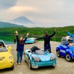 Cute & Fun E-Car tour following guide around Lake Kawaguchiko - The Value of the Tour