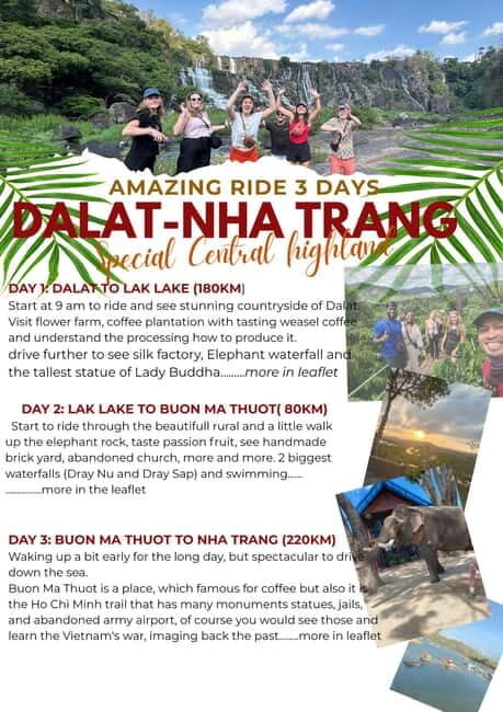 Da Lat: 3-Day Guided Motorbike Tour to Nha Trang - Value and Experience: Is It Worth the Price?