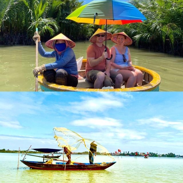Da Nang/Hoi An: Coconut Village Boat and Hoi An City Tour - Transportation, Timing, and Group Size