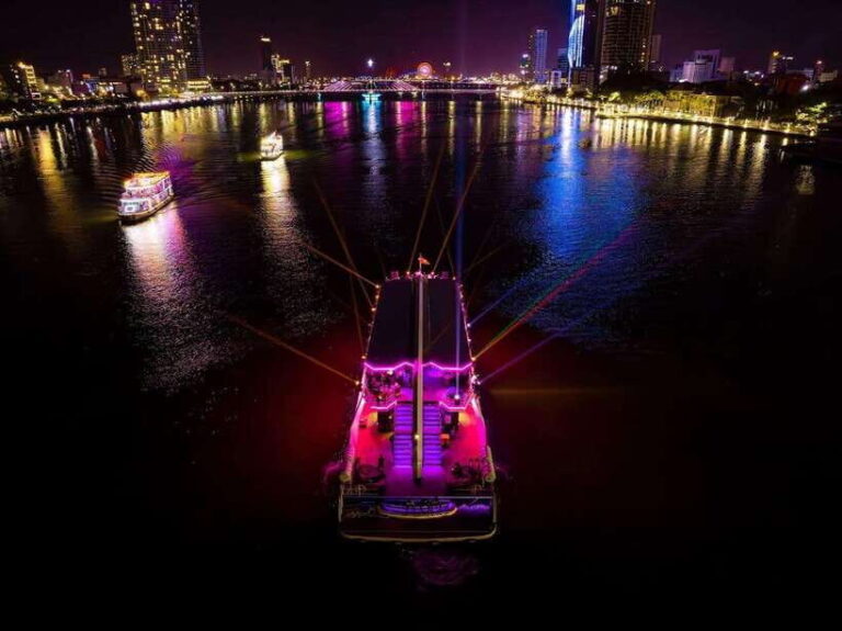 Da Nang: Poseidon Cruise with Dinner and Dragon Bridge Show - FAQs