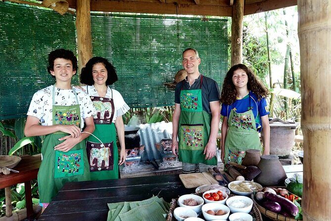 Day-time Bamboo weaving & Cooking Classes join-in - The Venue: A Traditional Lao Pavilion