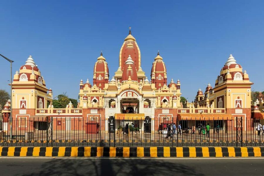 Delhi: Laxmi Narayan Temple Birla Mandir Guided Tour - What to Expect During Your Guided Tour