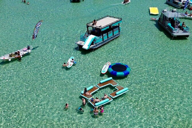 Destin: Luxury Crab Island Pontoon Charter w/ Restroom (Up to 18) - Frequently Asked Questions (FAQs)