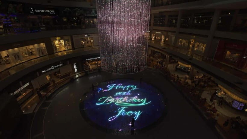 Digital Light Canvas by teamLab at Marina Bay Sands - What the Experience Looks Like