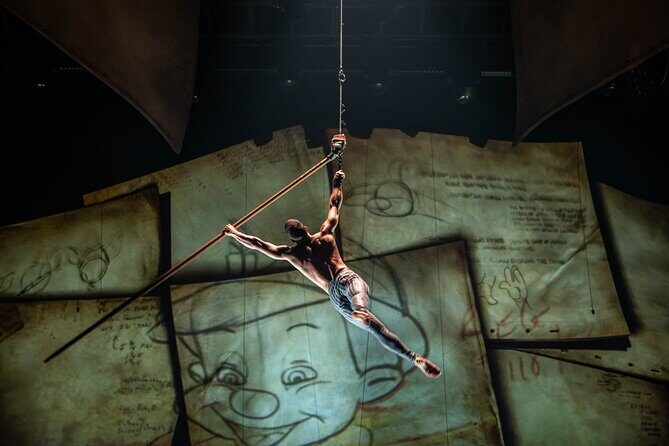 Drawn to Life presented by Cirque du Soleil and Disney - In-Depth Look at the Itinerary