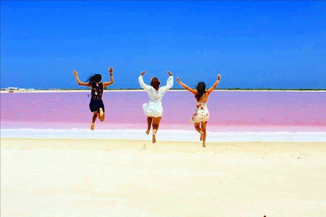 Ek Balam and Pink Paradise Ruins to Rainbow Lakes - Rio Lagartos: A Wildlife Sanctuary