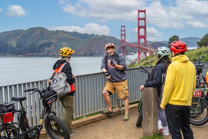 Electric Bike Tour De San Francisco - The Golden Gate Bridge