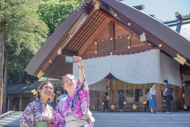 Elegant Kimono Walk & Hokkaido Shrine Tour with Local Guide - A Detailed Look at the Kimono & Hokkaido Shrine Experience