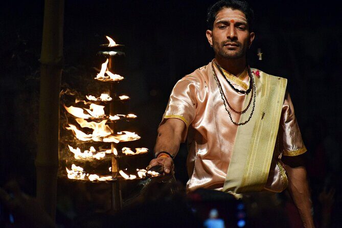 Evening Ganga Aarti Tour with Monu - The Significance of Ganga Aarti at Dashashwamedh Ghat