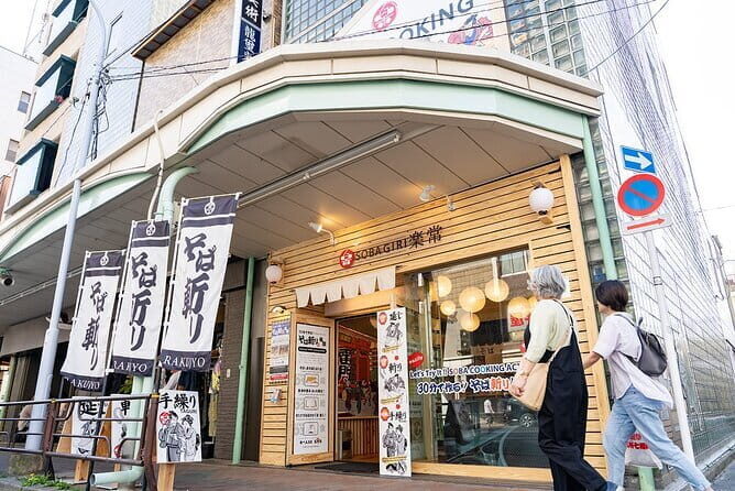 Experience Big soba knife Soba Making Class in Tokyo Kappabashi - What to Expect During the Class