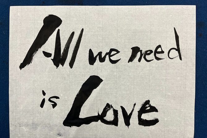 Experience Japanese Calligraphy with a Great Master in Tokyo - In-Depth Review of the Calligraphy Experience in Tokyo