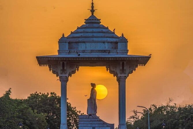 Explore Jaipur at Night with Patrika Gate - Transportation and Logistics