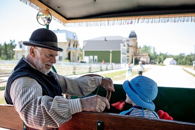 Family visit to the Acadian Historic Village