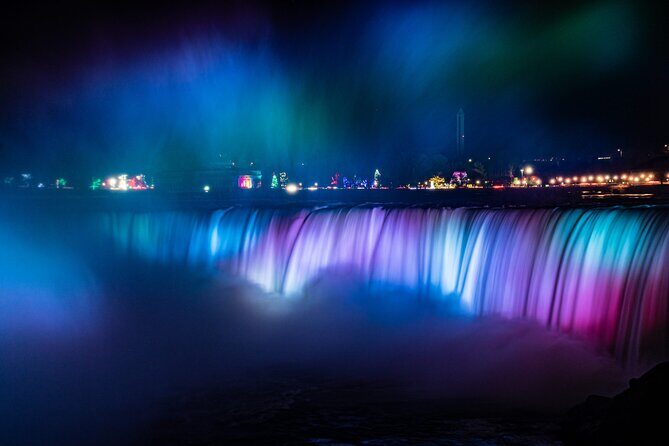 Fireworks & Falls Glow Walking Tour Canada + Skylon Tower - An In-Depth Look at the Niagara Falls Fireworks & Falls Glow Tour