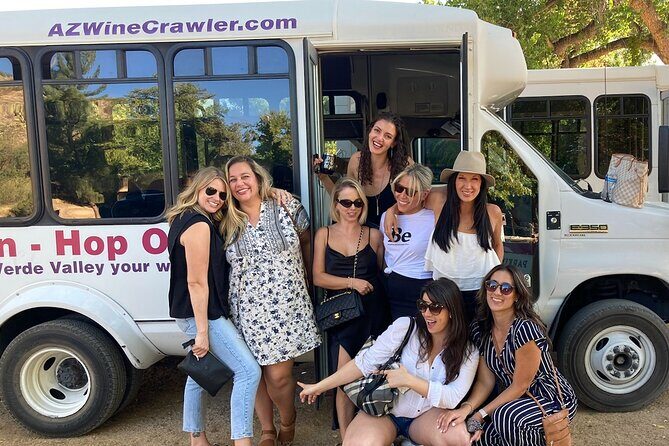 Five Star AZ Wine Crawler Tour 4- 12 PPL - What to Expect at Each Stop