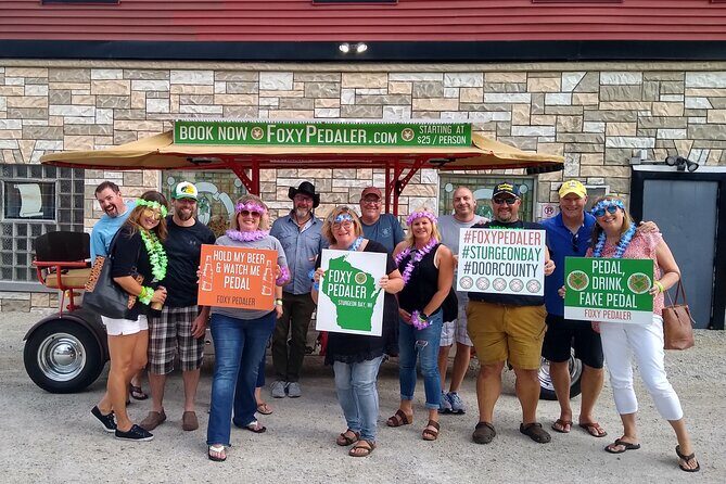 Foxy Pedaler Sturgeon Bay Private Bike Tour - FAQ