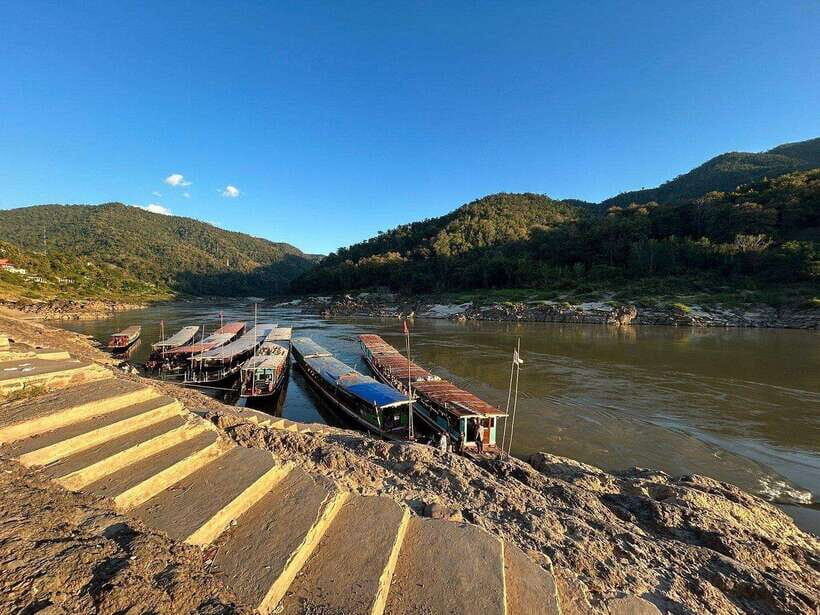 From Chiang Mai: Slow Boat to Luang Prabang 3 days/2 nights - Day 2: Cruising the Mekong from Huay Xai to Pakbeng