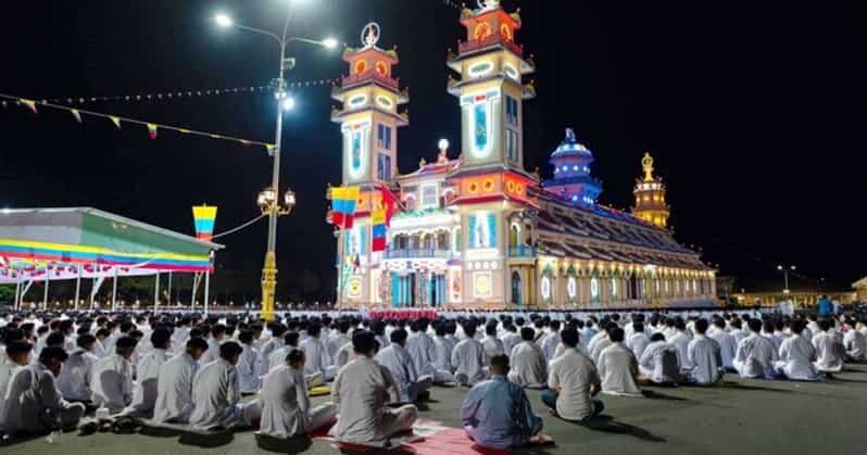From Ho Chi Minh: Cu Chi Tunnels & Cao Dai Temple - The Colorful World of Cao Dai