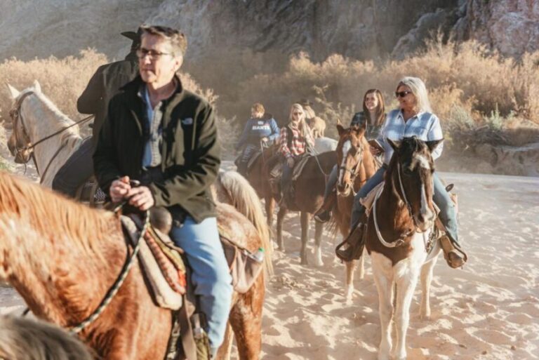 From Las Vegas: Desert Sunset Horseback Ride with BBQ Dinner - Authenticity and Experience Value