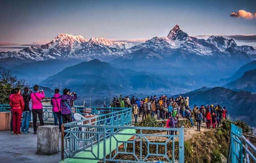 From Pokhara: Sarangkot Sunrise Himalayas Tour - The Short Climb to the Viewpoint