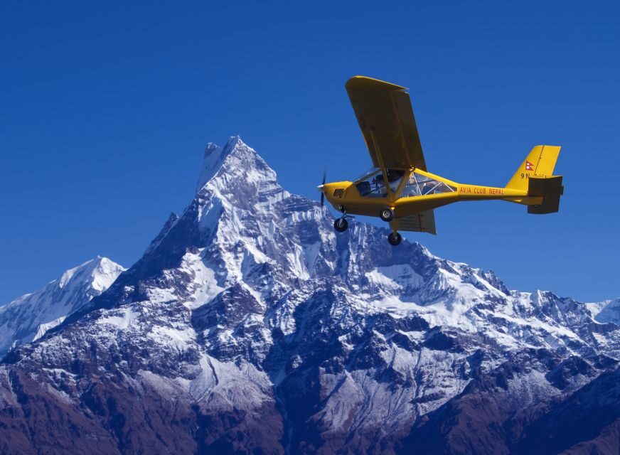 From Pokhara: Ultra Light Flying Over Himalayas - An Adventure in the Sky: What to Expect from the Ultra Light Flight