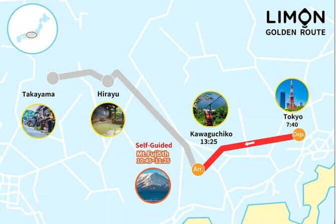 From Tokyo: Visit Mt. Fuji 5th Station, Arrive in Kawaguchiko - FAQs