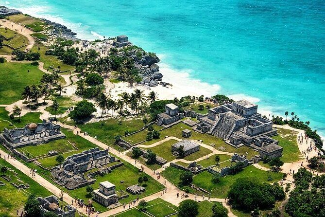 Full day tour to Tulum Ruins, Cenote and Sea Turtles Encounter - Exploring the Tulum Ruins: A Cliff-Top Marvel