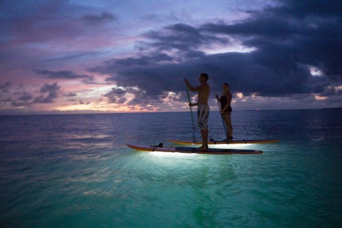 GLOW Stand Up Paddle at Twilight - Discover the Glow of Oahu: A Stand-Up Paddle at Twilight