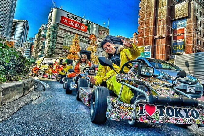 Go Kart Tour in tokyo (Shibuya crossing~Harajuku~Shinjuku) - Exploring Tokyo in a Go-Kart: An Unconventional Tour