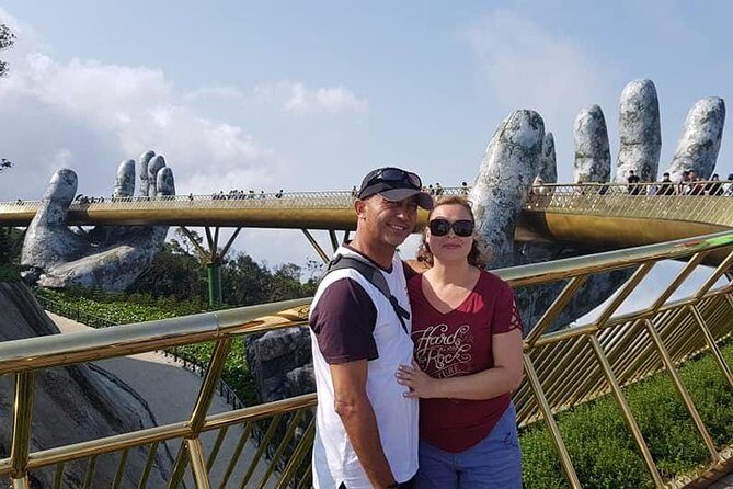 GOLDEN BRIDGE BA NA HILLS& CABLE CAR RIDE & Buffet Lunch(Private)