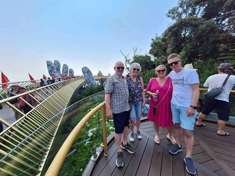 Golden Bridge -BaNa Hills &Marble Mountain From Tien Sa Port - Activities and Attractions at Ba Na Hills