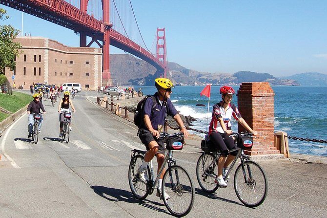Golden Gate Bridge Guided Bicycle or E-Bike Tour from San Francisco to Sausalito - FAQs