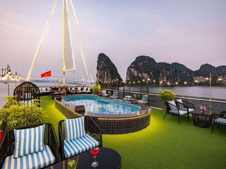 Halong Bay 5 Star Day Cruise with swimm Pool, Buffet, Kayak - A Detailed Look at the Halong Bay 5-Star Day Cruise