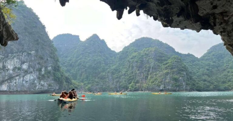 Halong Bay Cat Ba Island 3D2N: Cave, view point, trekking - Day Two: From Halong Bay to Cat Ba Island