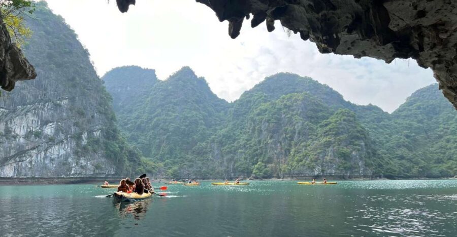 Halong Bay Cat Ba Island 3D2N: Cave, view point, trekking - Day Two: From Halong Bay to Cat Ba Island