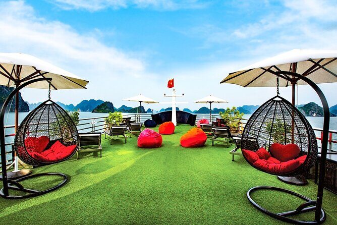 Halong Dragon Premium 5 Star Cruise 2d1n,All inclusive,transfer - Key Points