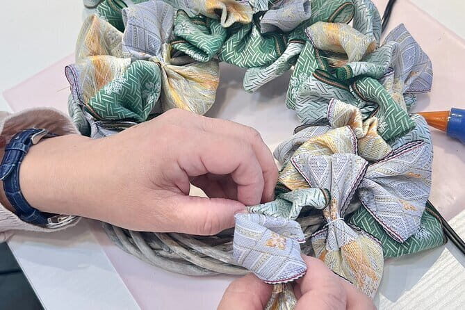 Handmade wreath experience using tatami mat edges in Tokyo - The Location and Accessibility