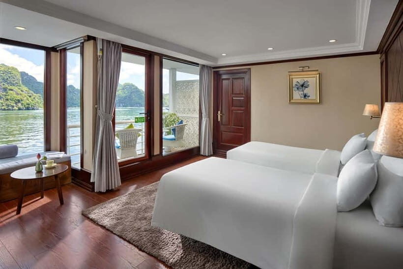 Hanoi: Ha long & Lan Ha Bay 5* cruises: bancony, all meals - The Itinerary Breakdown