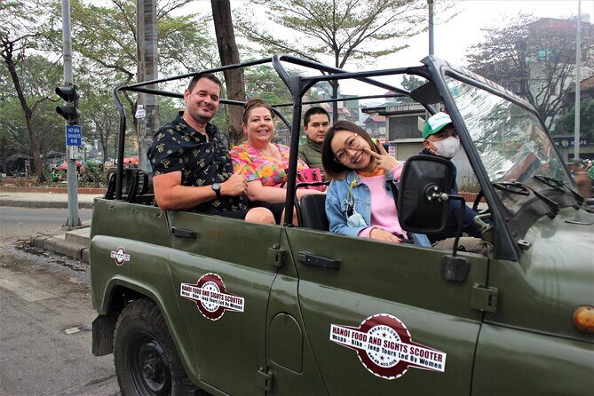 Hanoi Jeep Tours Led By Women: Hanoi City Jeep Tours Half Day