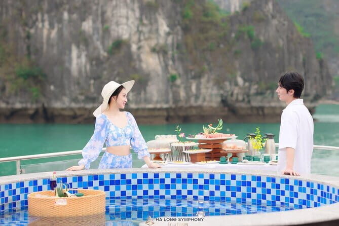 Hanoi to Halong Bay: Symphony 5-Star Cruise with Jacuzzi & Buffet - Authentic Experiences and Practical Details
