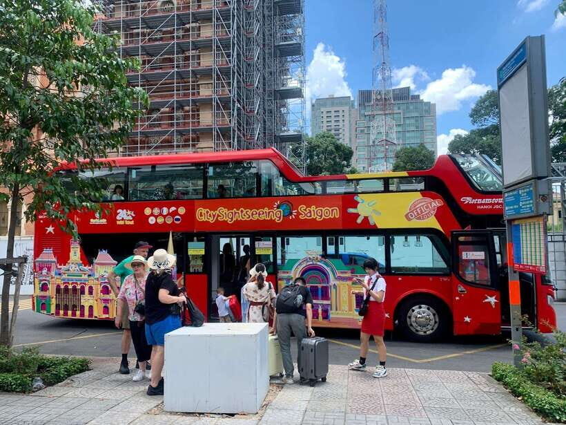 Ho Chi Minh City: Hop-On Hop-Off Bus Tour by Vistra - An Up-Close Look at the Saigon Hop-On Hop-Off Experience