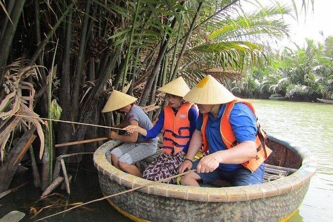 Hoi An Basket Boat Tour ( basket boat, visit water coconut forest, fishing crab) - Exploring the Water Coconut Forest and Beyond