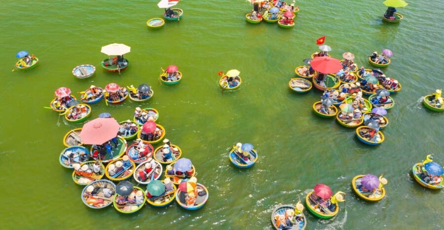 Hoi An: Basket boat tour (include transfer, a fresh coconut) - The Itinerary in Detail