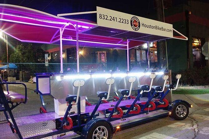 Houston Bike Bar 2 Hour Party Bike Tour in Houston - In-Depth Breakdown of the Itinerary