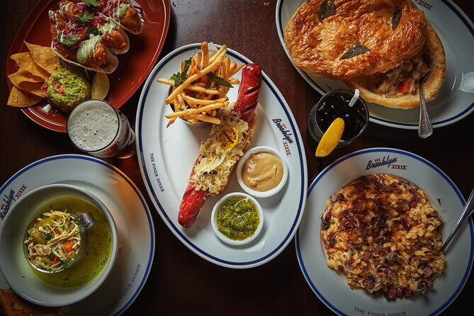 Iconic Diner Cheeseburger Fries and a Shake - The Experience